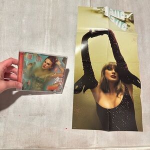 Taylor Swift CD and Poster
